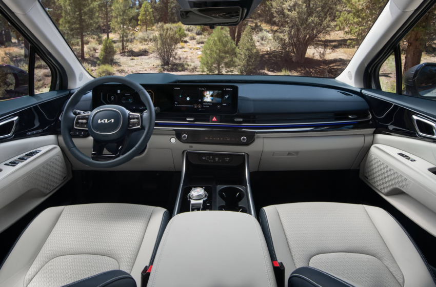  El diseño interior en los autos KIA: ergonomía y experiencia del conductor
