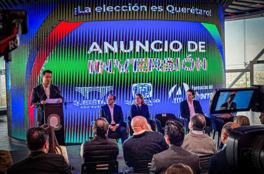  Inversión de Farmacias del Ahorro en Querétaro incluirá jornadas de salud y entrega gratuita de medicamentos