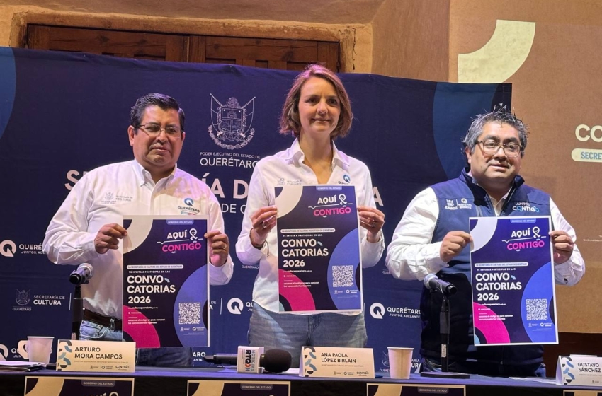  Querétaro anuncia 42 convocatorias culturales para 2026 con más de 28 millones de pesos en apoyos