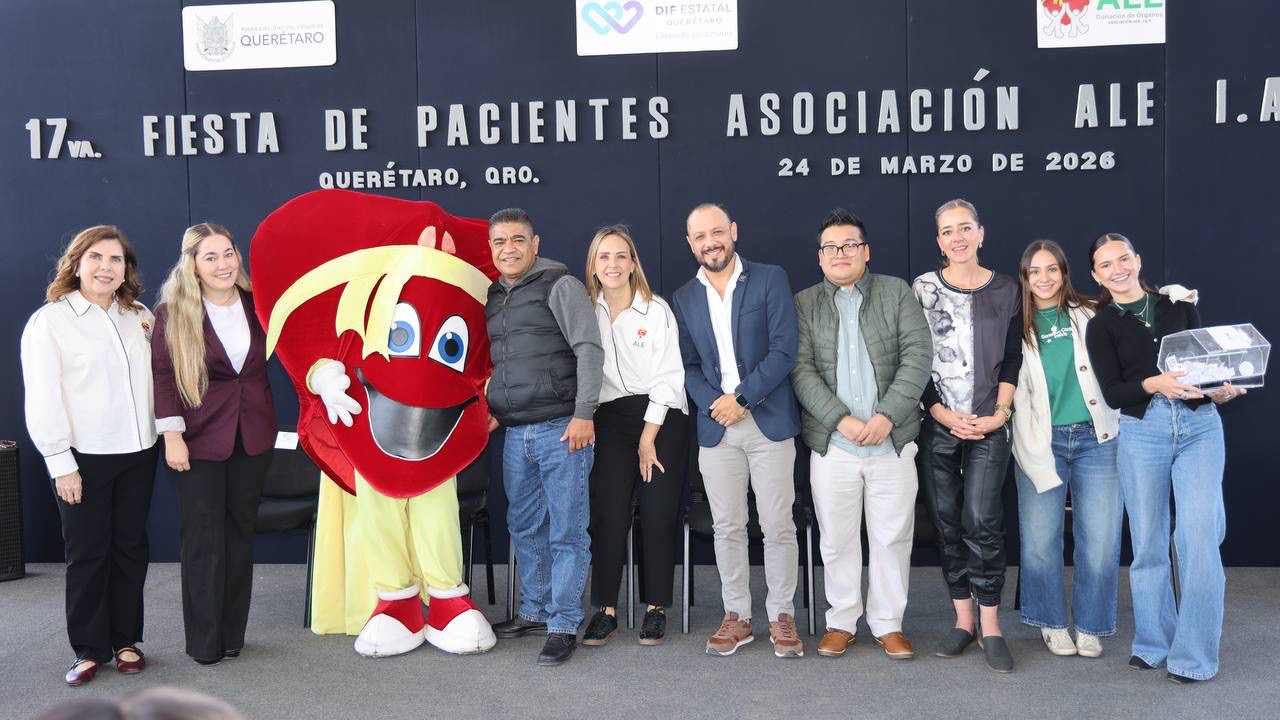  SEDIF celebra la 17ª Fiesta de Pacientes ALE en Querétaro