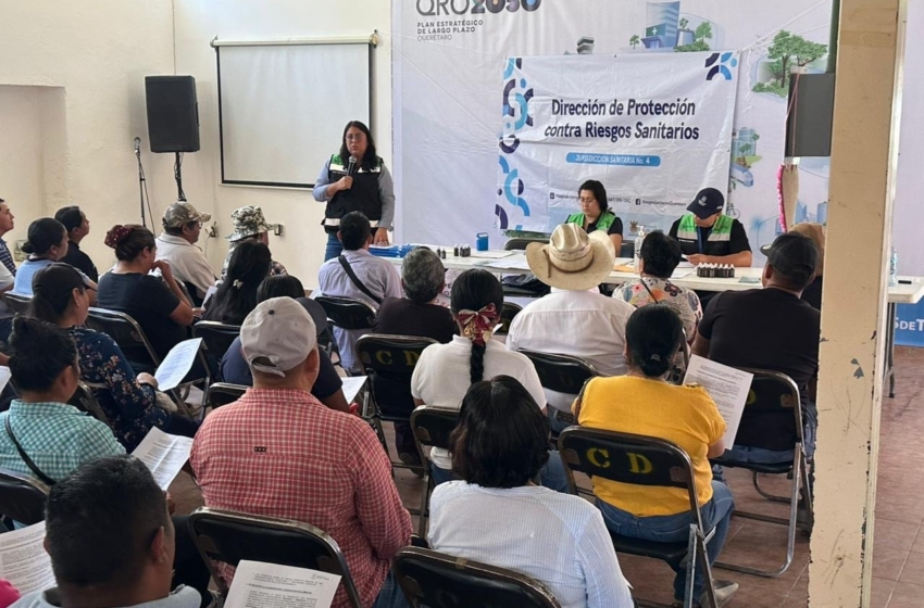  SESA capacita a más de 150 manejadores de alimentos en Jalpan por Semana Santa