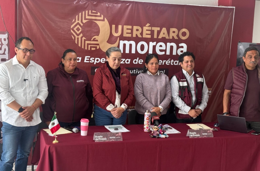  Morena Querétaro confía en que PVEM y PT respalden reforma electoral de Sheinbaum