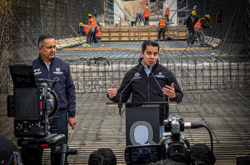  Avanza 35% obra pluvial en Peñuelas; prevén reducir hasta 70% riesgos por lluvias