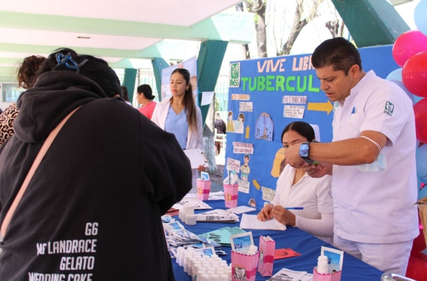  IMSS Querétaro refuerza acciones para detectar a tiempo la tuberculosis