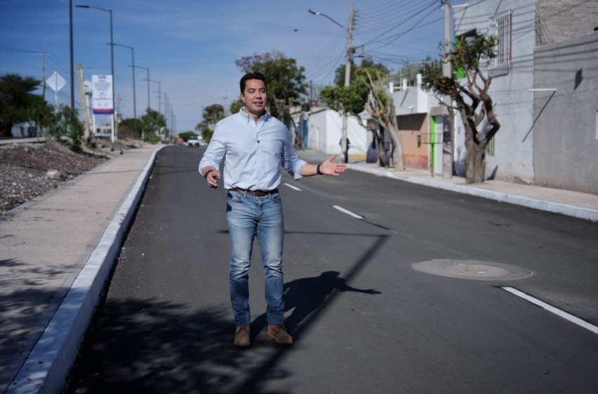  Federación apoyará zonas aledañas tras obras en Corregidora Norte: Felifer Macías
