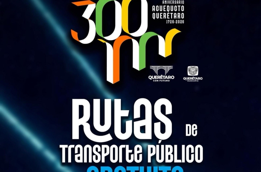  Transporte gratuito conectará a la ciudad con Los Arcos en su 300 aniversario