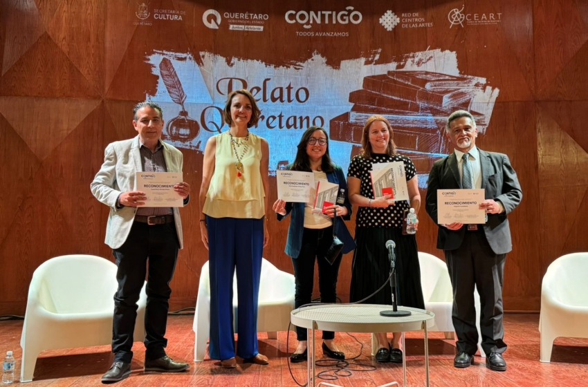  López Birlain presenta el libro Relato Queretano, obra que reúne a 21 autores locales