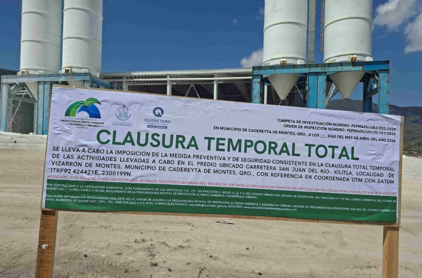  PEPMADU clausura planta de trituración en Cadereyta por falta de permisos ambientales