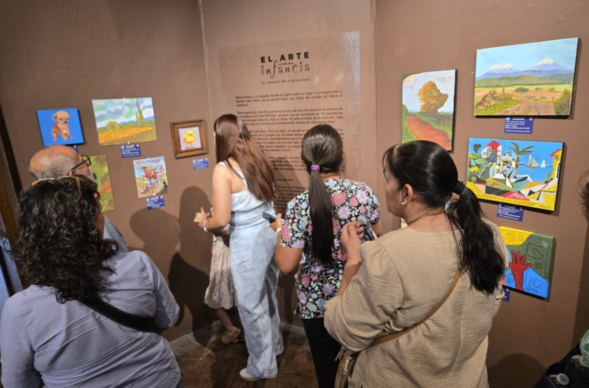  Llega al Museo de la Restauración de la República la muestra El arte a través de la infancia