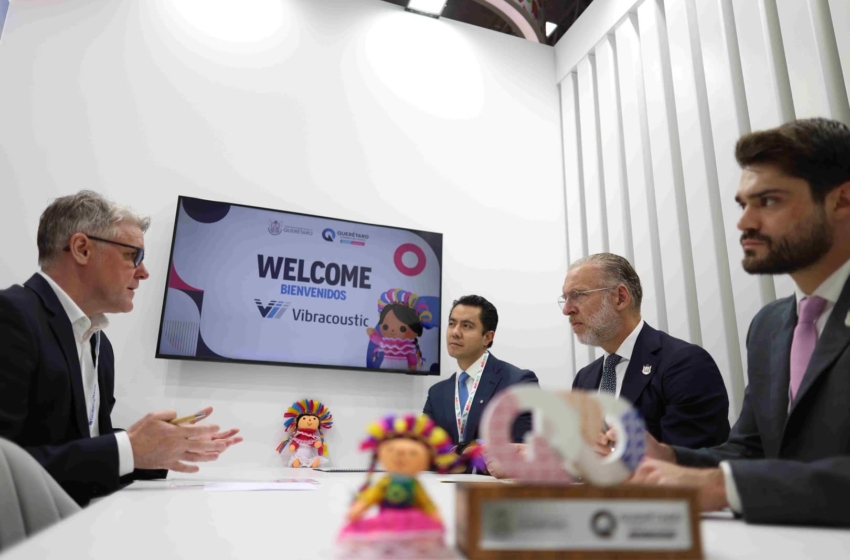  Marco del Prete anuncia expansión de Vibracoustic que generará más de 250 empleos en Querétaro