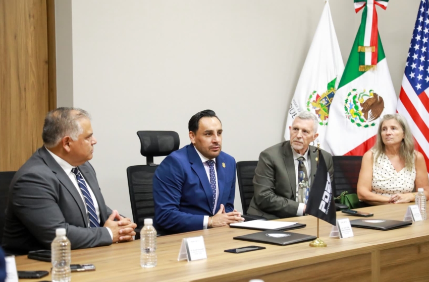 Querétaro y Laredo firman alianza para fortalecer seguridad pública