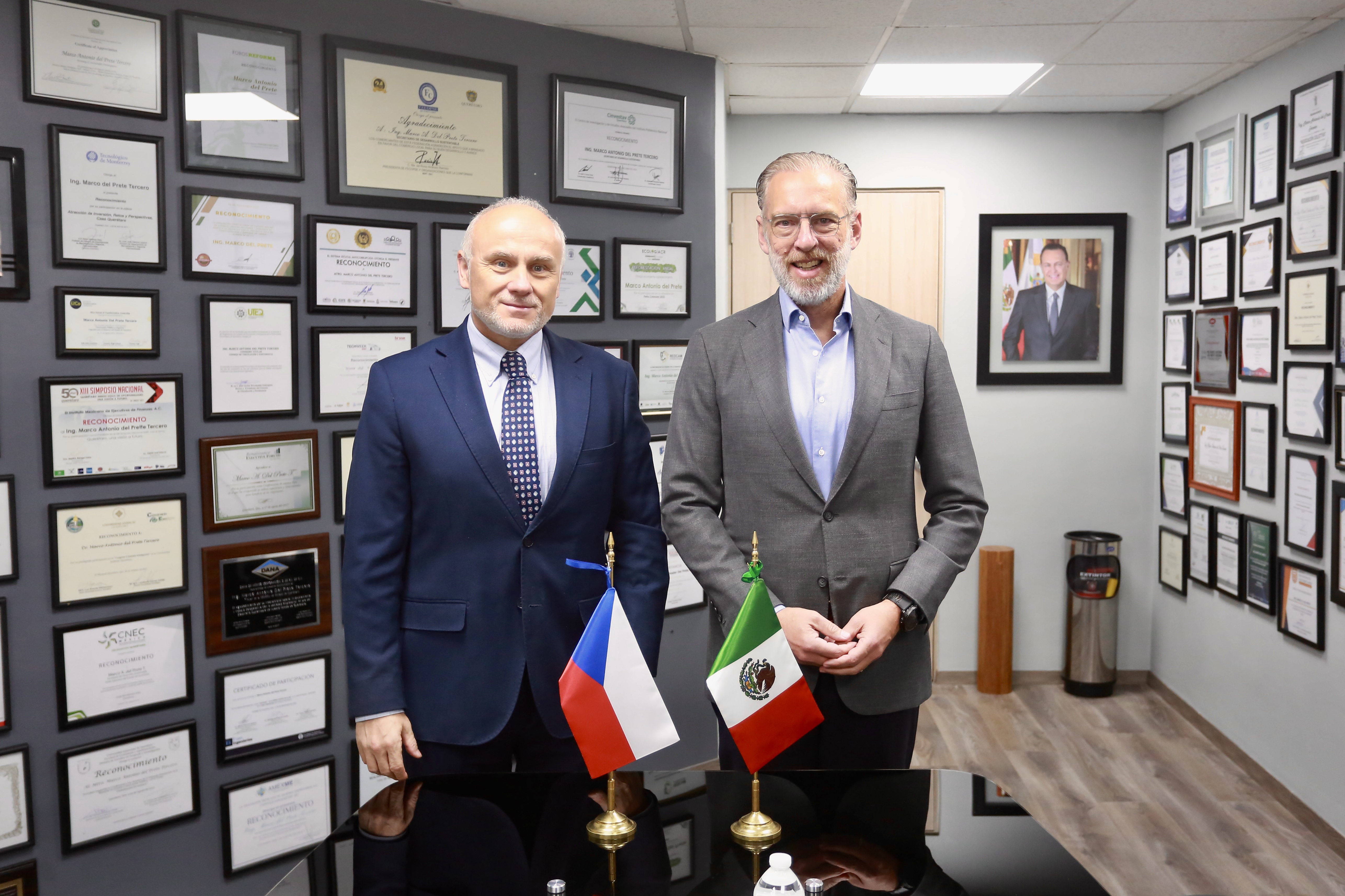  Querétaro fortalece vínculos con República Checa para impulsar inversión y cooperación