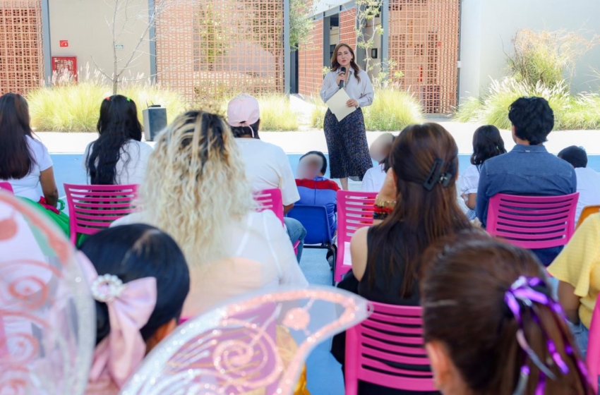  SEMUJERES celebra el Día de la Niñez en refugio para mujeres víctimas de violencia en Querétaro