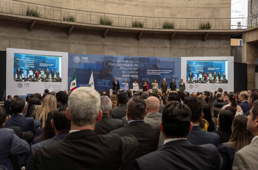  Fiscalía de Querétaro se alinea a estrategia nacional de justicia 2026–2029