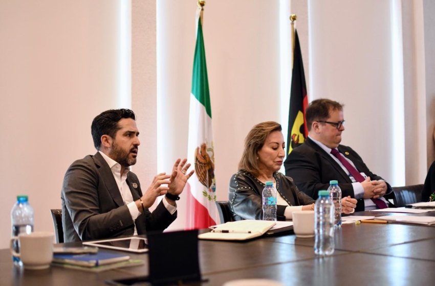  Querétaro ofrece certidumbre para la inversión: Agustín Dorantes ante empresarios alemanes