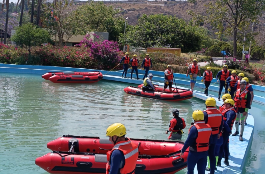 Conagua refuerza atención a emergencias con curso internacional de rescate acuático