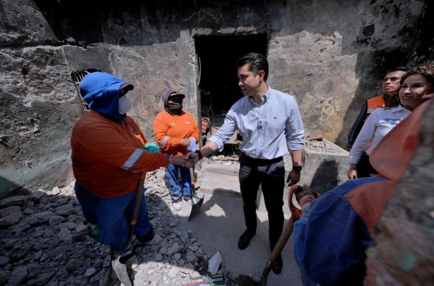  Intervienen inmueble en colonia España por riesgo sanitario y estructural en Querétaro