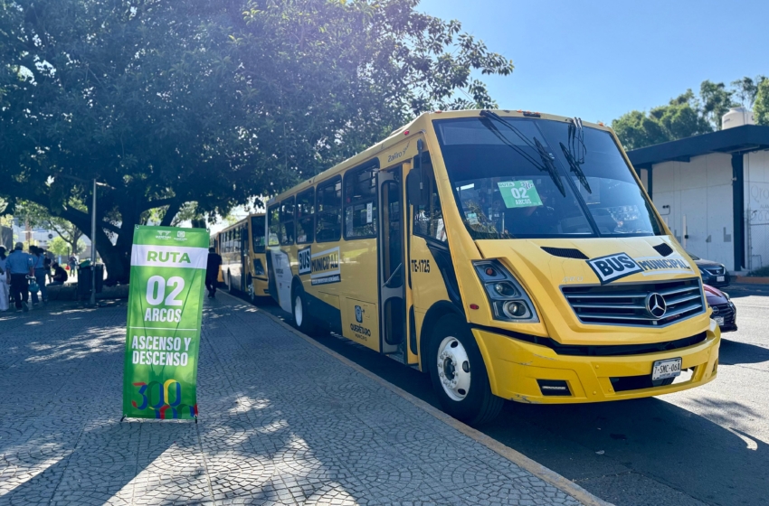  Más de 3 mil personas utilizaron transporte gratuito en festejo por los 300 años del Acueducto