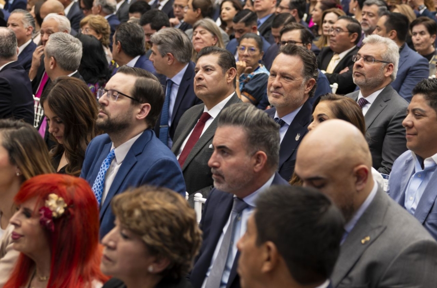  Mauricio Kuri asiste a presentación del Plan Estratégico de Procuración de Justicia 2026–2029 de la FGR
