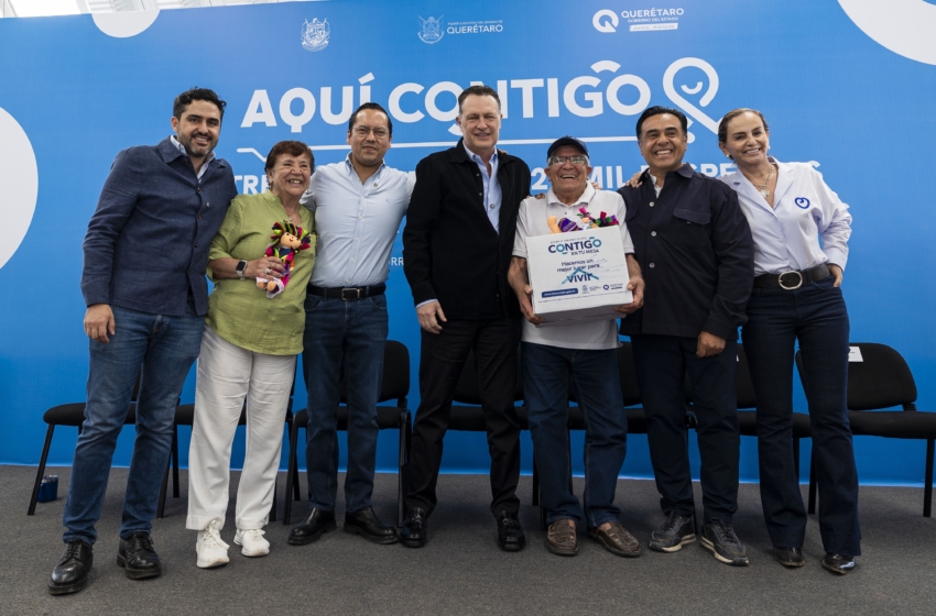  Inicia entrega de apoyos alimentarios del programa “Contigo en tu Mesa” en Corregidora