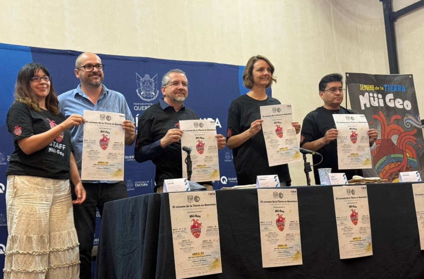  Festival geocultural “Mui Geo” acerca las ciencias de la Tierra al público en Querétaro