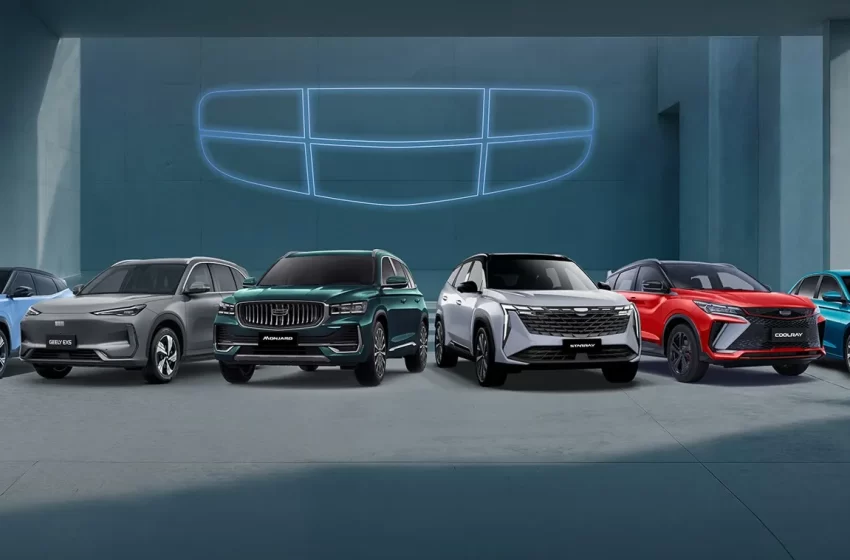  Geely frente a otras marcas asiáticas en México