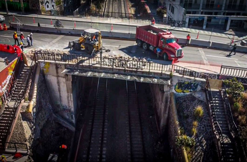  “La afectación ha sido mínima”: FeliFer reporta avances del tren México–Querétaro en la capital