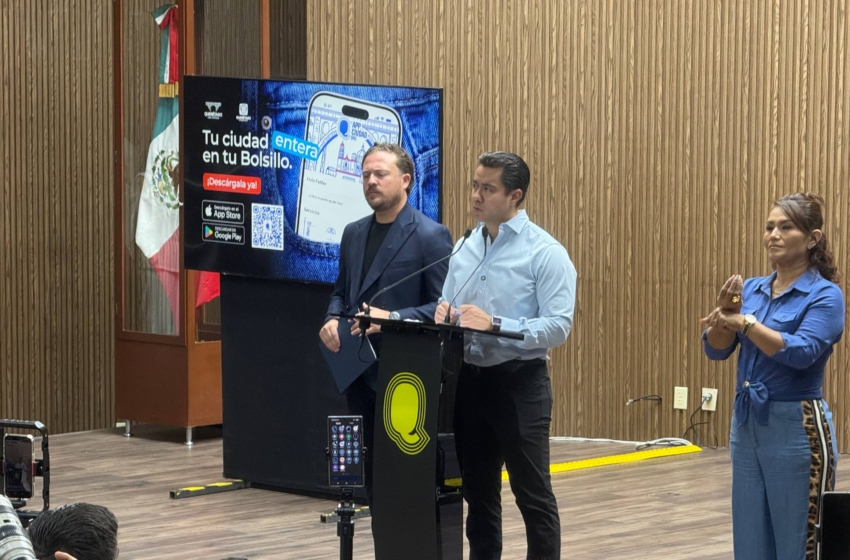  Querétaro lanza app con IA para reportes, trámites y servicios: más de 5 mil descargas en su primer día
