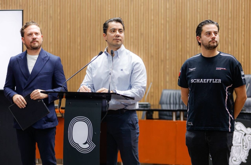  Felifer Macías anuncia Congreso de Movilidad y Tecnología y el Bloque Summit 2026 en Querétaro