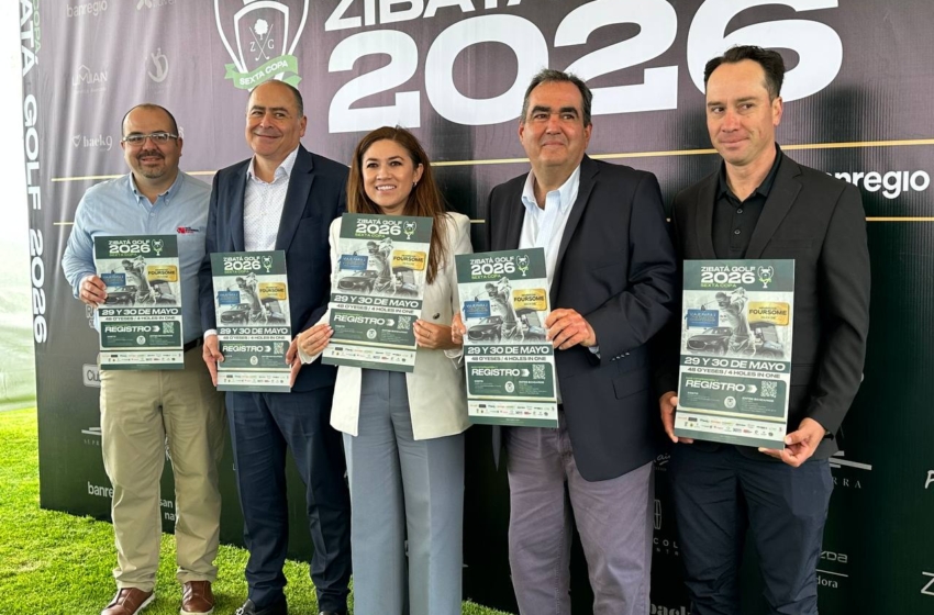  Presentan la Sexta Copa Zibatá Golf en su edición 2026
