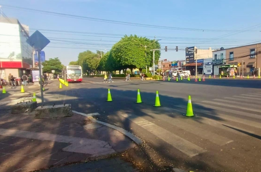  Municipio de Querétaro prueba nuevo esquema vial en Zaragoza y Ezequiel Montes