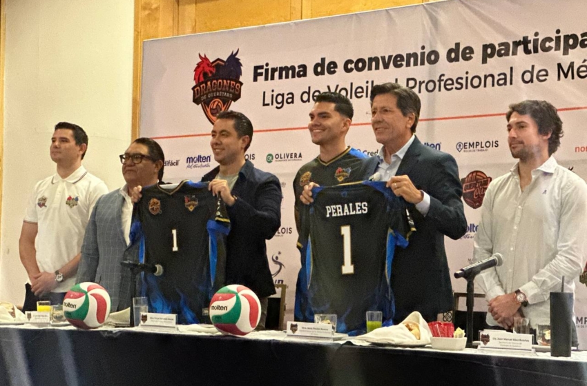  ¡Querétaro llega a la Liga Profesional de Voleibol! Dragones es el cuarto equipo de la entidad