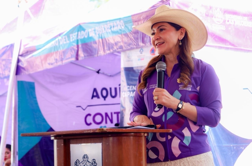  Regresan las Jornadas “Aquí Contigo Mujeres” para acercar apoyos a comunidades de Querétaro