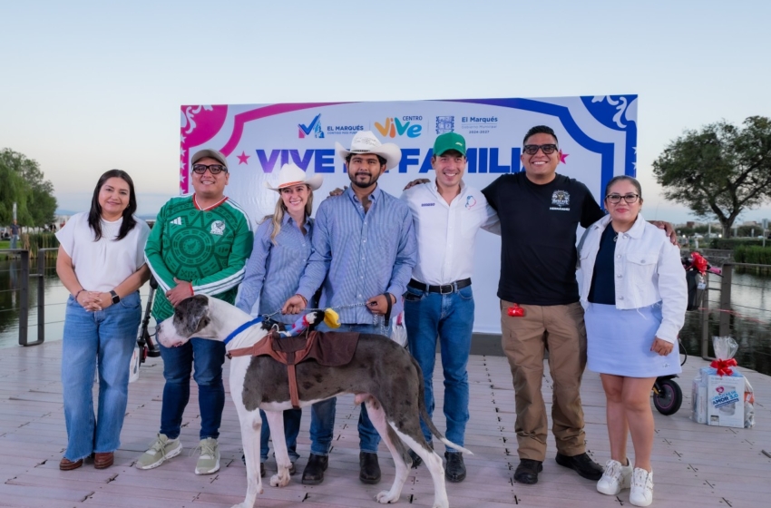  “Vive en Familia” reúne a mil 500 personas en Zákia con actividades recreativas y caminata canina