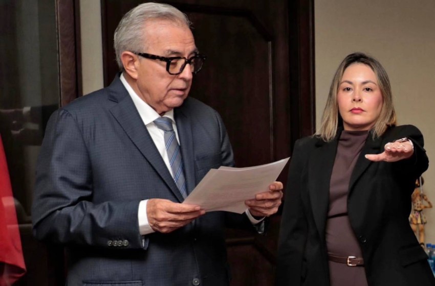  Nombran a Yeraldine Bonilla Valverde como nueva gobernadora de Sinaloa en medio de crisis política