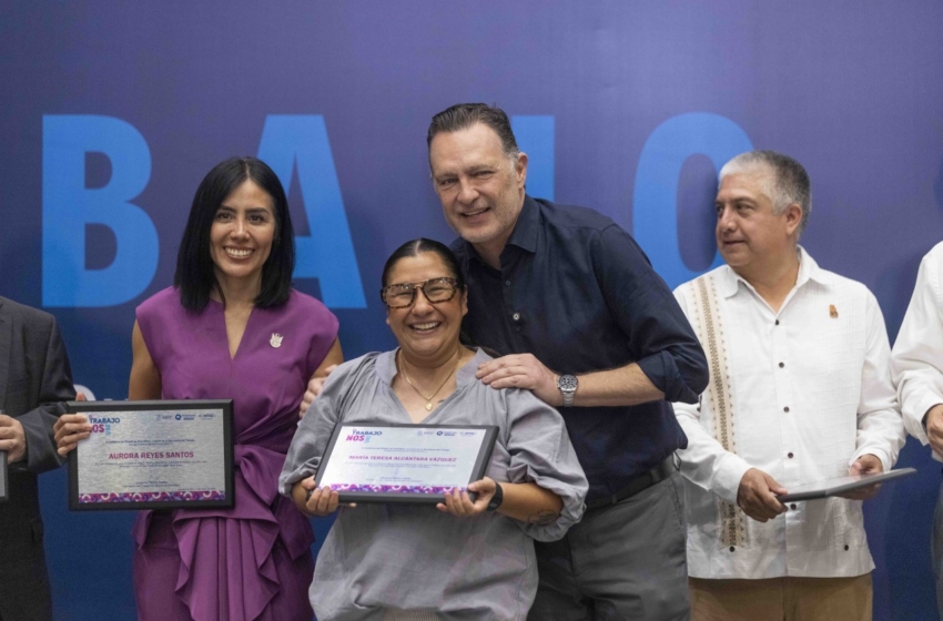  Reconocen a trabajadores en Querétaro durante conmemoración del Día del Trabajo