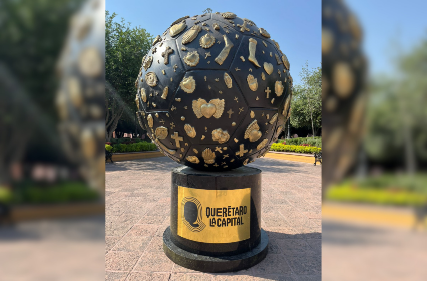  Querétaro lleva el arte y la pasión mundialista al Centro Histórico