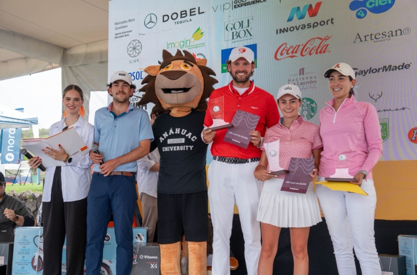  Torneo de Golf Anáhuac 2026 recauda más de 650 mil pesos para becas estudiantiles