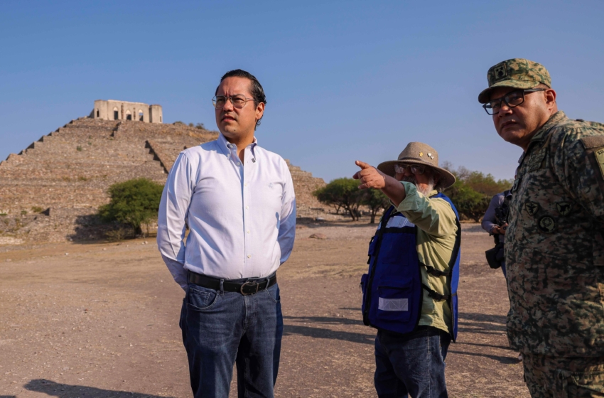  Chepe Guerrero reafirma compromiso con la preservación de la Zona Arqueológica El Cerrito