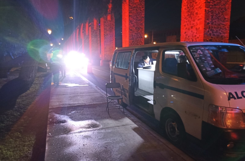  26 conductores remitidos al CIMA en alcoholímetro de Querétaro capital
