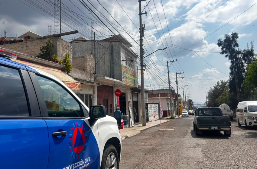  Lluvias dejan afectaciones en 11 viviendas; continuará potencial de precipitaciones en Querétaro