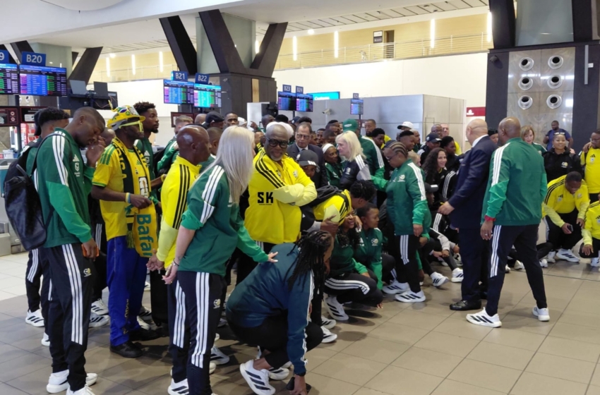  Sudáfrica instala su campamento en Pachuca rumbo al Mundial 2026