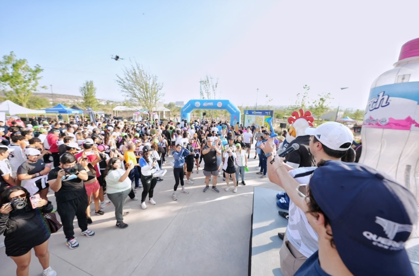  Felifer Macías promueve el deporte con segundo Global Running Day