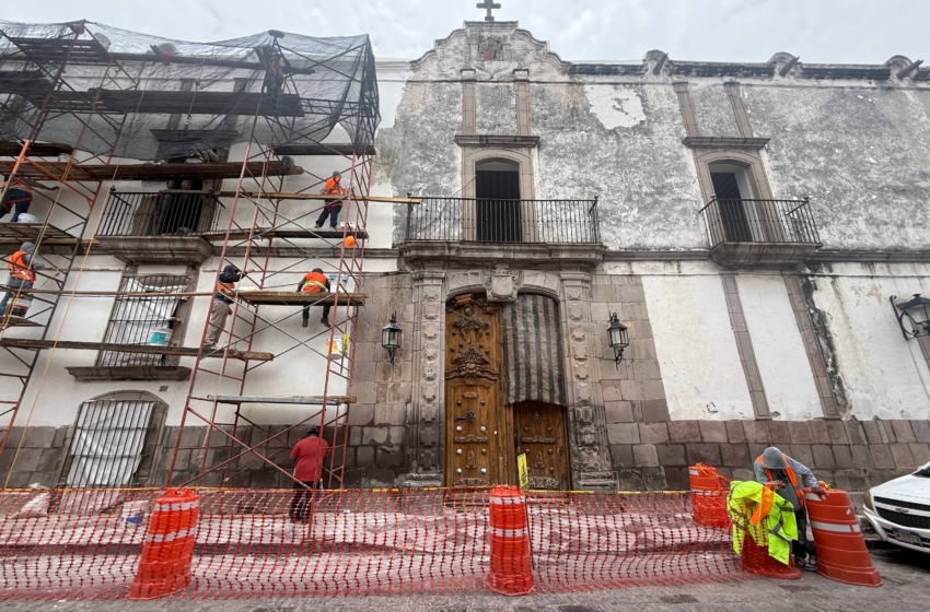  Remodelan la emblemática Casa del Inquisidor, uno de los inmuebles más enigmáticos de Querétaro