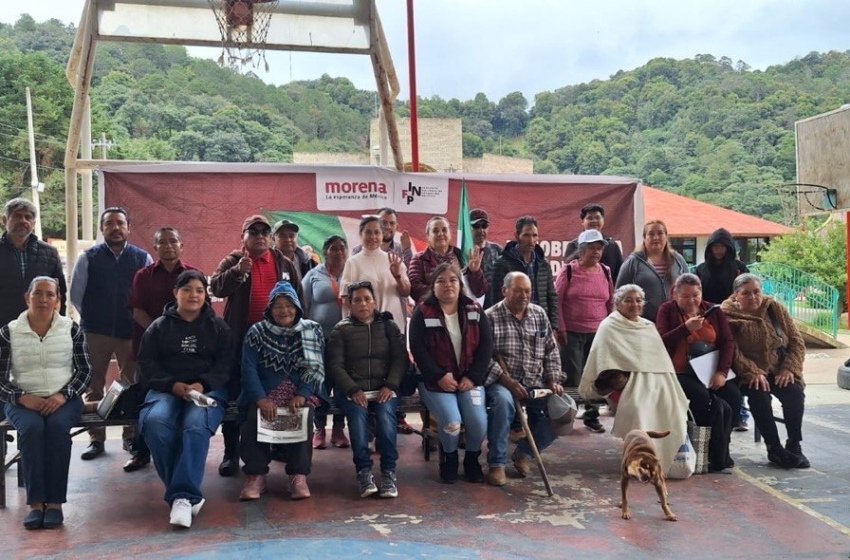  Presidenta de Morena en Querétaro encabeza asambleas en San Joaquín y Arroyo Seco en defensa de la soberanía nacional