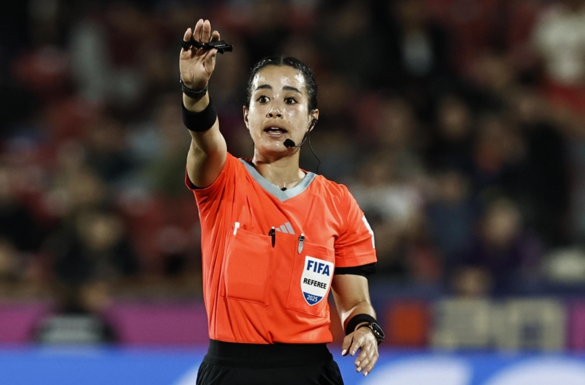  Katia Itzel García hará historia como la primera árbitra mexicana en dirigir un partido de Copa del Mundo
