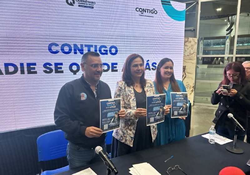  Anuncian cuarta edición de “Contigo, nadie se queda atrás”, programa de preparatoria para mayores de edad