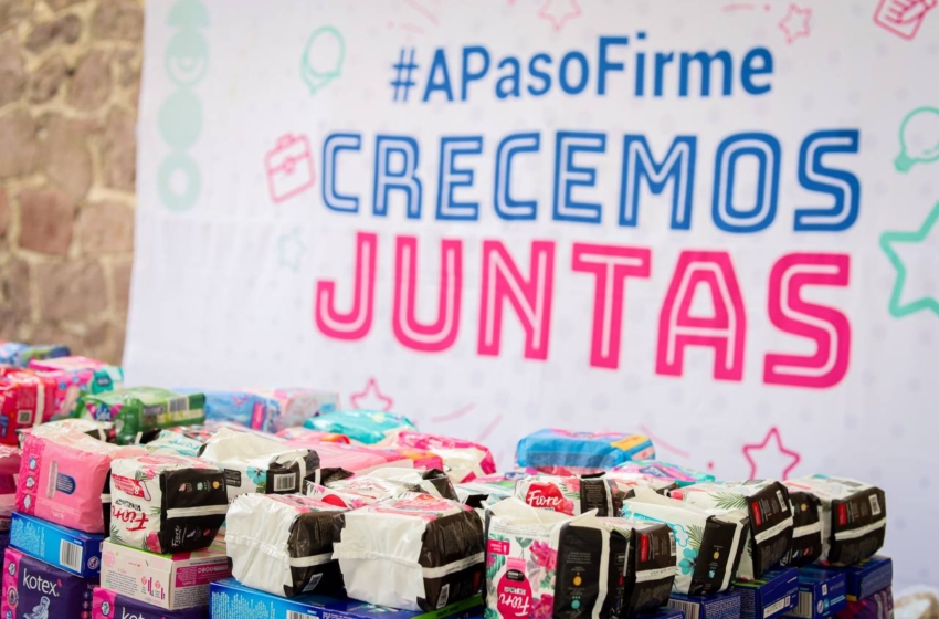  Entregan 755 kits de gestión menstrual en comunidades de Corregidora