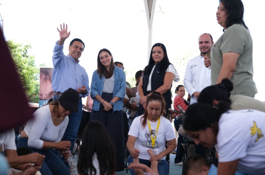  Luis Nava encabeza jornada de “Contigo y tu Bebé” en El Marqués para fortalecer la primera infancia