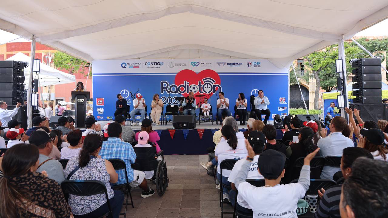 SEDIF aporta 500 mil pesos al Radiotón 2026 para apoyar tratamientos contra el cáncer infantil